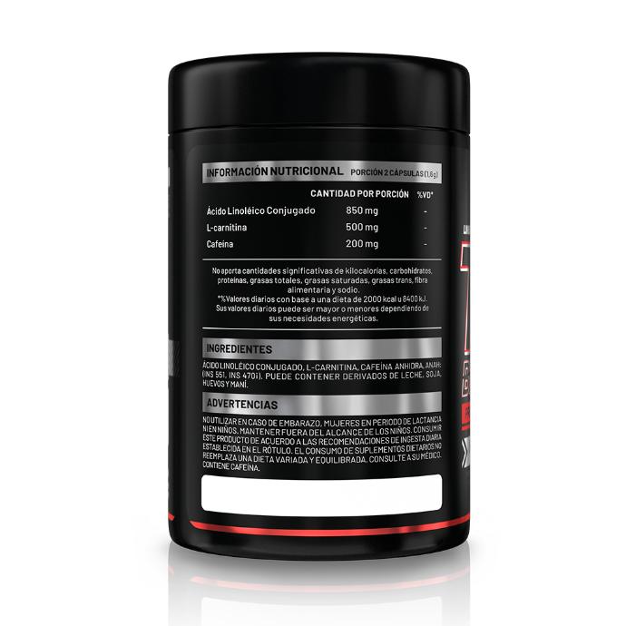 tx3 pre entreno y quemador de grasa gentech con cafeina carnitina cla