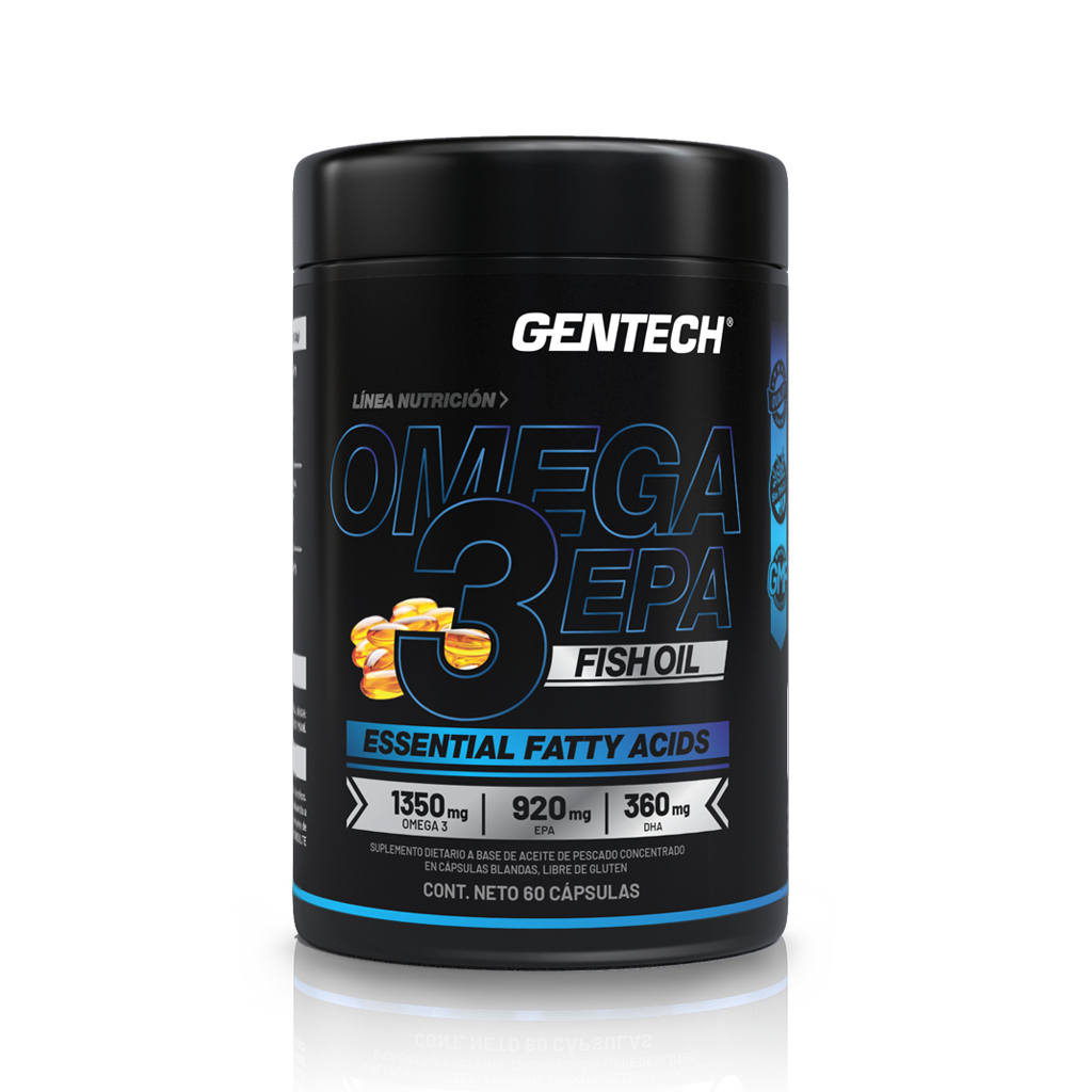 Omega EPA DHA Gentech Suplementos Deportivos