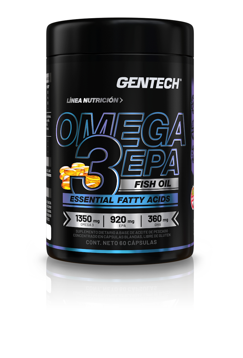 Omega EPA DHA Gentech Suplementos Deportivos