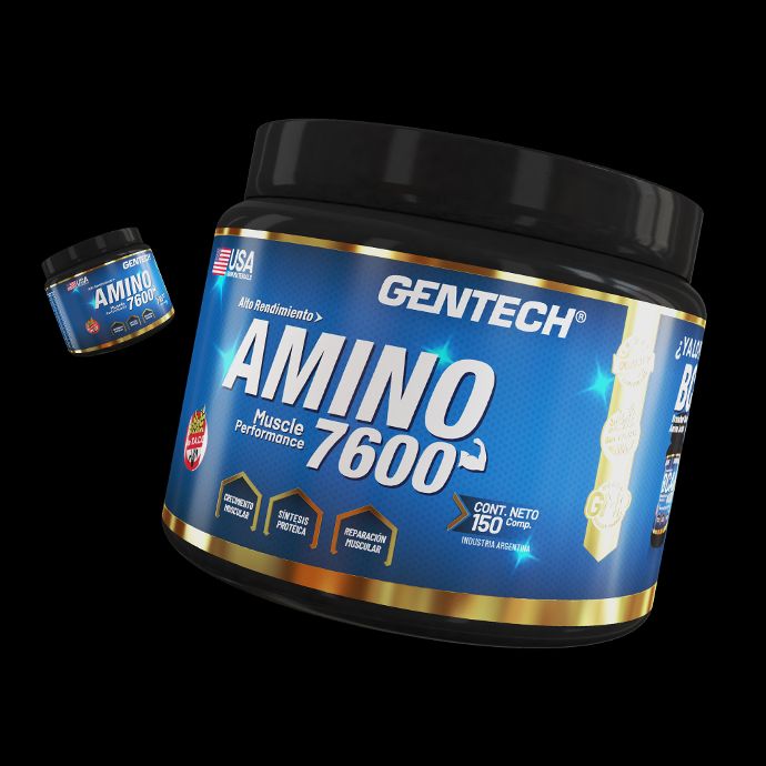 Aminoácidos Gentech Amino 7600