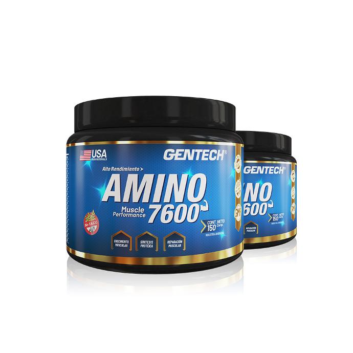 Amino 7600 Gentech Suplementos Deportivos