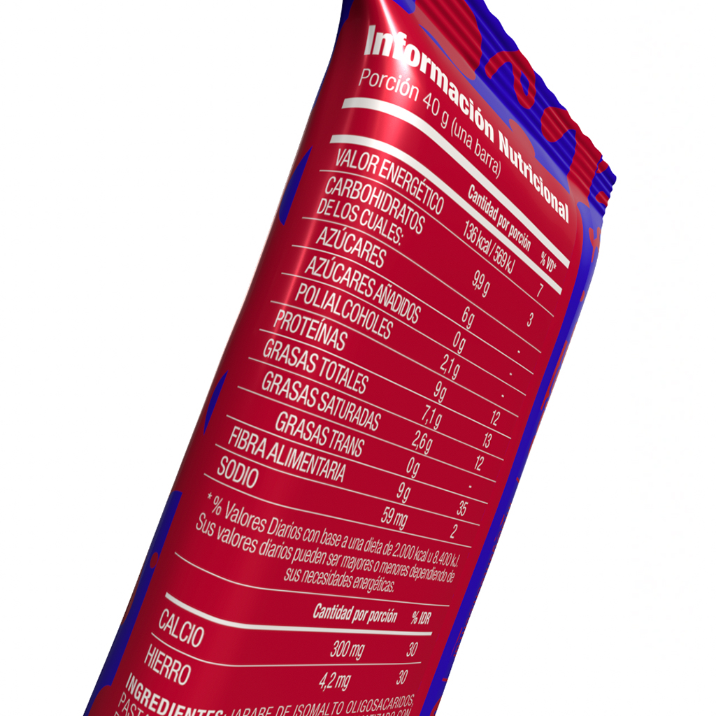 SNACK BAR RHUM 40 g x 10