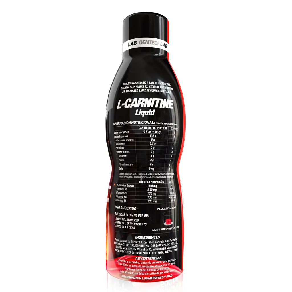 L-CARNITINA x 500 ML | GenTech Suplementos AFA
