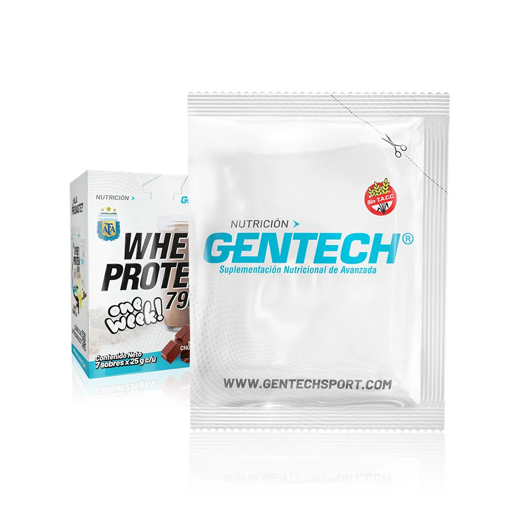 One Week Whey Protein AFA (Chocolate) | GenTech Suplementos AFA