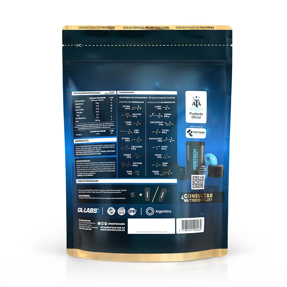 Whey Protein AFA 1kg (Chocolate) | GenTech Suplementos AFA