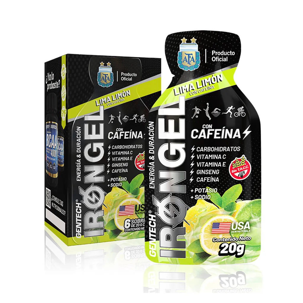 Iron Gel Cafeína AFA x 6