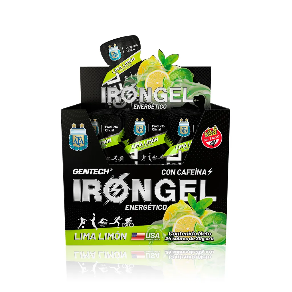 Iron Gel Cafeína AFA x 24
