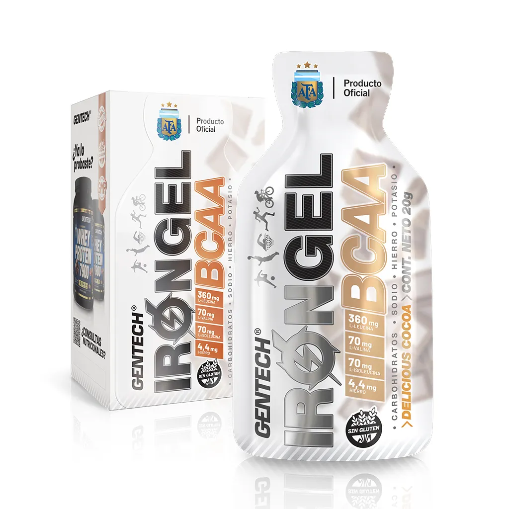 [GTIGDC006] Iron Gel BCAA AFA x 6 (Cocoa)