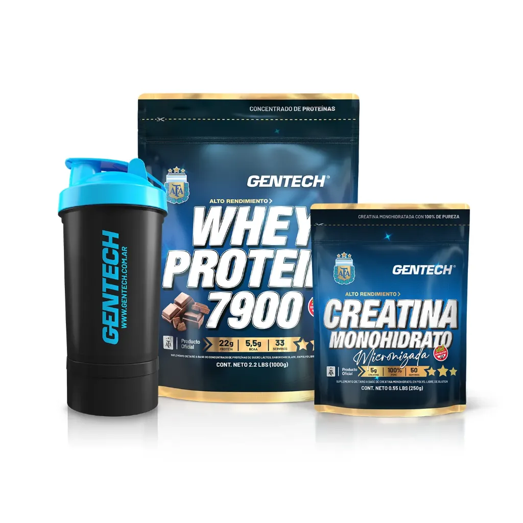 [KITGT0004] KIT 5 WHEY PROTEIN + CREATINA + SHAKER