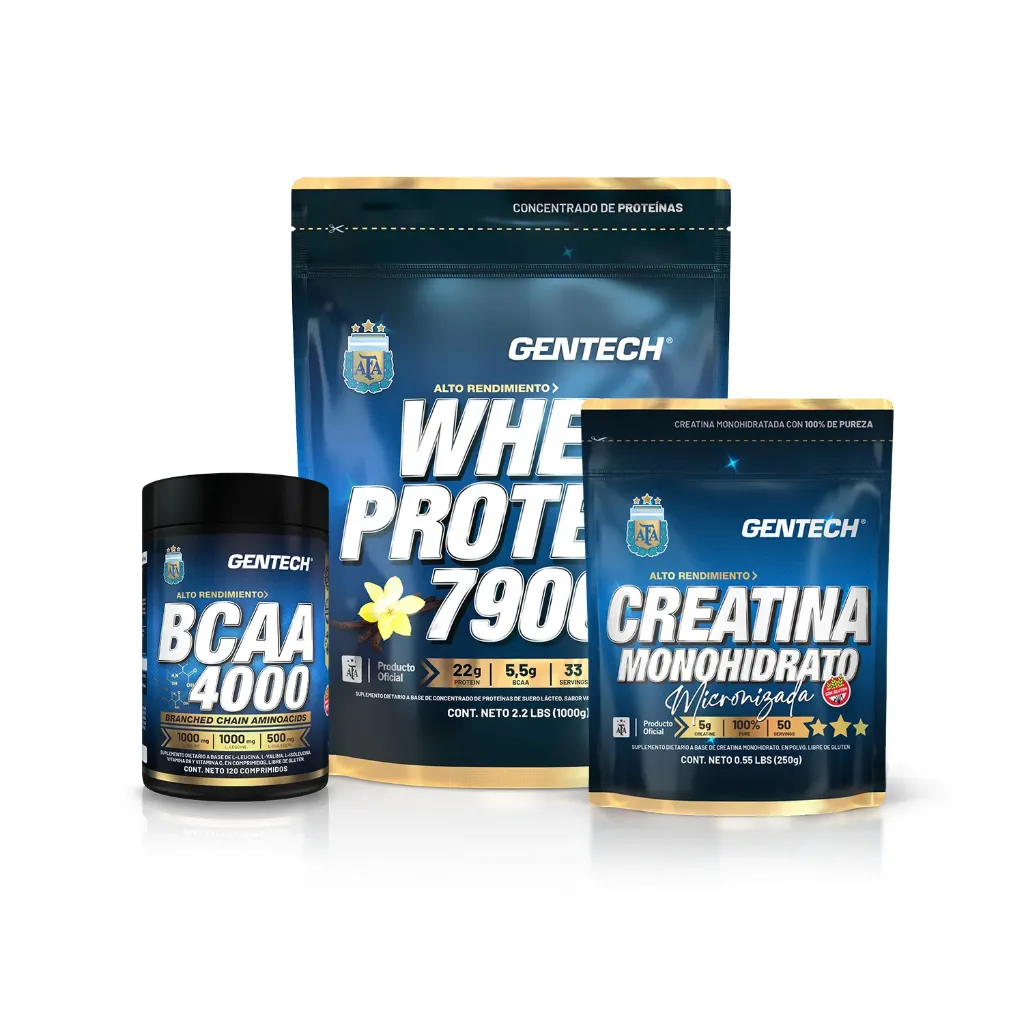 [KITGT0006] KIT 6 WHEY PROTEIN + CREATINA + BCAA