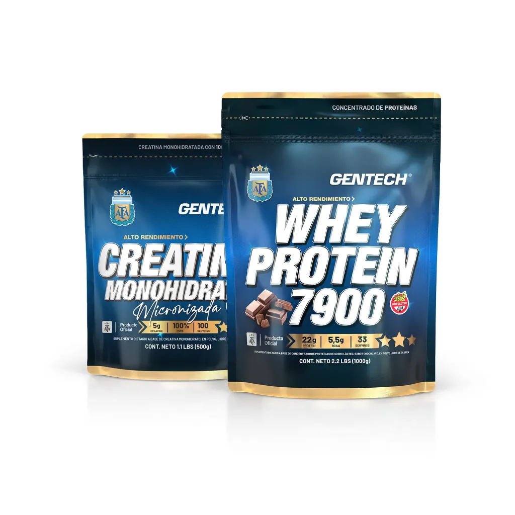 KIT 14 Creatina Monohidrato AFA 500 g + Whey Protein AFA