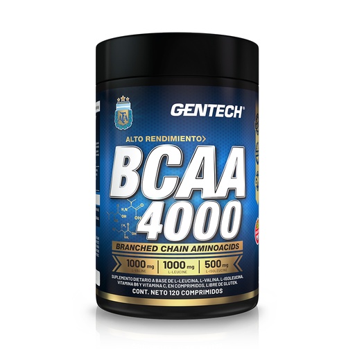 [GTBCSN120] BCAA 4000 AMINOACÍDOS GENTECH