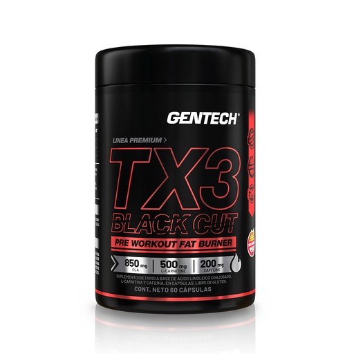 [GTTX3B060] TX3 BLACK CUTS